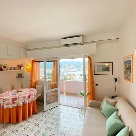 Portofino Vista Mare Con Piscina アパート ラッパロ