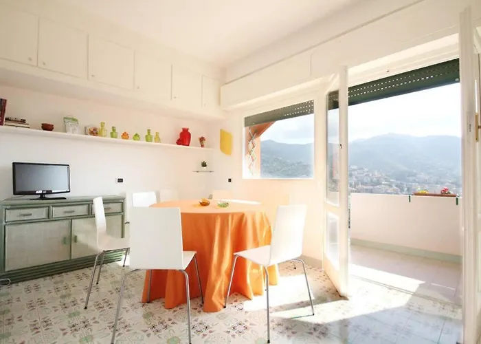 Portofino Vista Mare Con Piscina 아파트 *